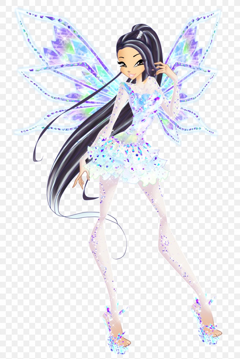 Fairy Tecna Bloom DeviantArt Tynix Transformation, PNG, 1024x1528px, Watercolor, Cartoon, Flower, Frame, Heart Download Free