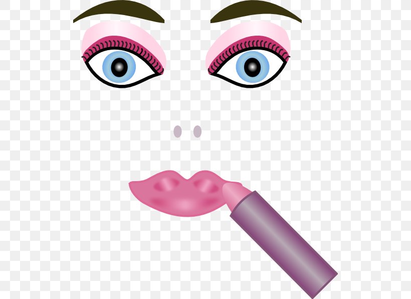 Cosmetics Lipstick Makeup Brush Face Clip Art, PNG, 528x596px, Watercolor, Cartoon, Flower, Frame, Heart Download Free