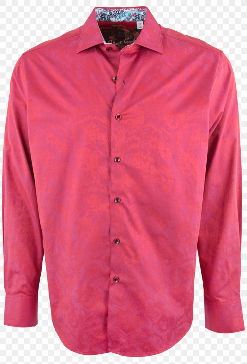 Dress Shirt Maroon, PNG, 870x1280px, Dress Shirt, Button, Collar, Maroon, Shirt Download Free