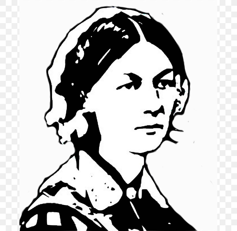 Florence Nightingale Free Content Clip Art, PNG, 685x800px, Florence  Nightingale, Art, Artwork, Black And White, Blog