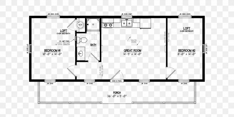 House Plan Floor Plan Log Cabin, PNG, 3000x1500px, Watercolor, Cartoon, Flower, Frame, Heart Download Free