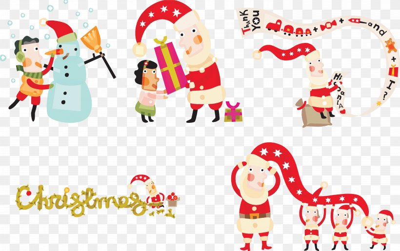 Christmas Gift Clip Art, PNG, 5906x3710px, Christmas, Area, Art, Character, Christmas And Holiday Season Download Free