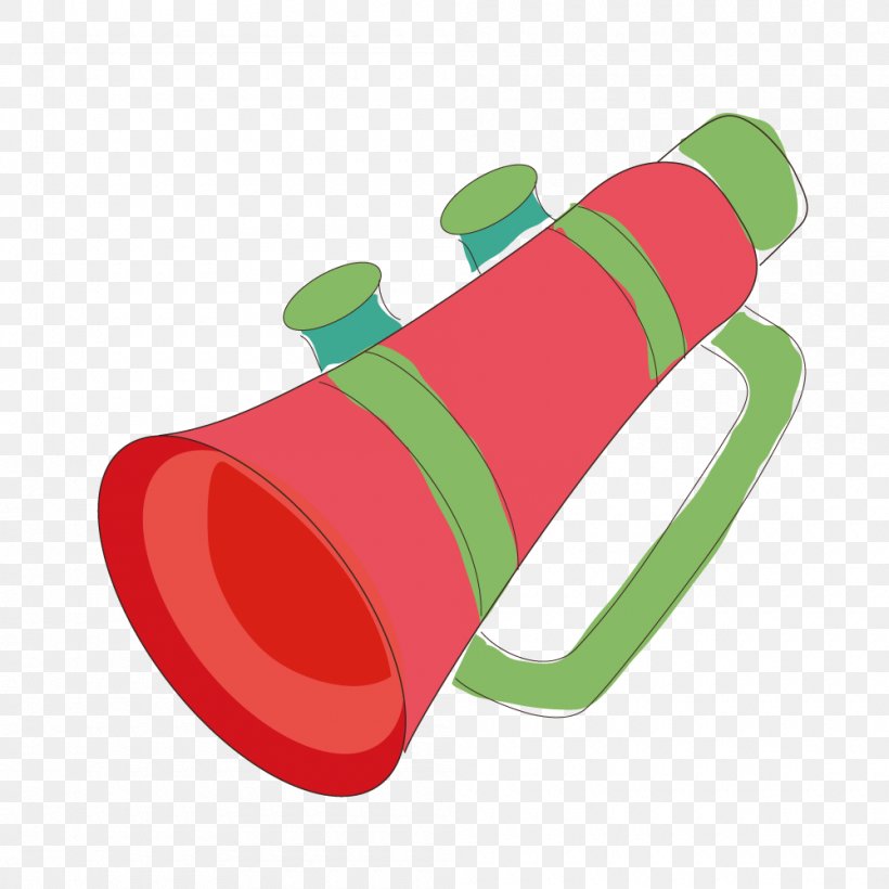 Euclidean Vector Loudspeaker Illustration, PNG, 1000x1000px, Microphone, Cartoon, Clip Art, Drawing, Green Download Free