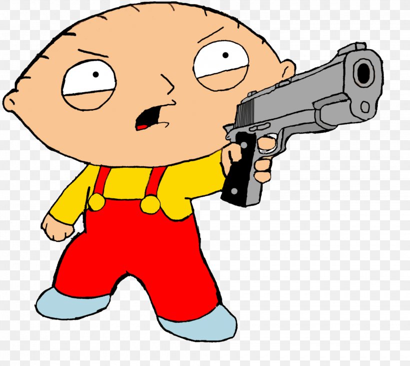 Stewie Griffin Drawing Firearm Desktop Wallpaper, PNG, 2060x1838px, Watercolor, Cartoon, Flower, Frame, Heart Download Free