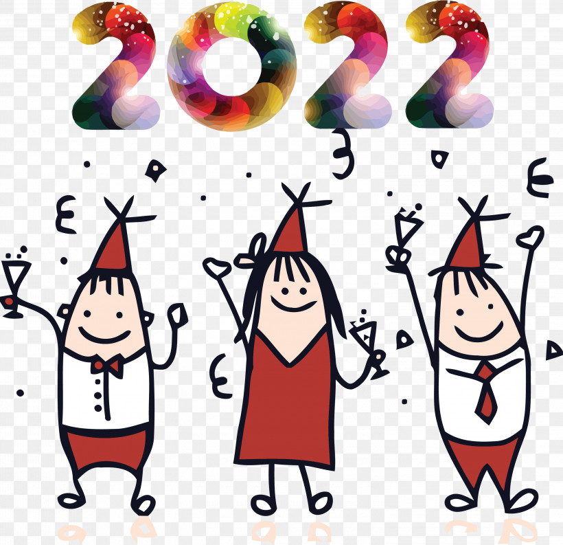 2022 Happy New Year 2022 New Year 2022, PNG, 3000x2903px, Cartoon, Caricature, Digital Art, Drawing, Line Art Download Free