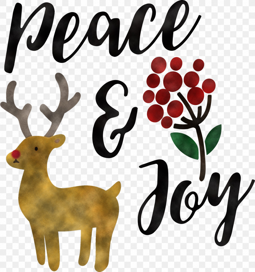 Peace And Joy, PNG, 2816x3000px, Peace And Joy, Antler, Christmas Archives, Christmas Day, Deer Download Free