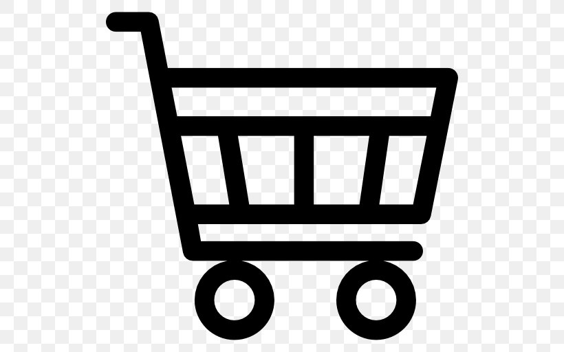 Shopping Cart Supermarket E-commerce Grocery Store, PNG, 512x512px, Shopping Cart, Area, Black And White, Cart, Ecommerce Download Free