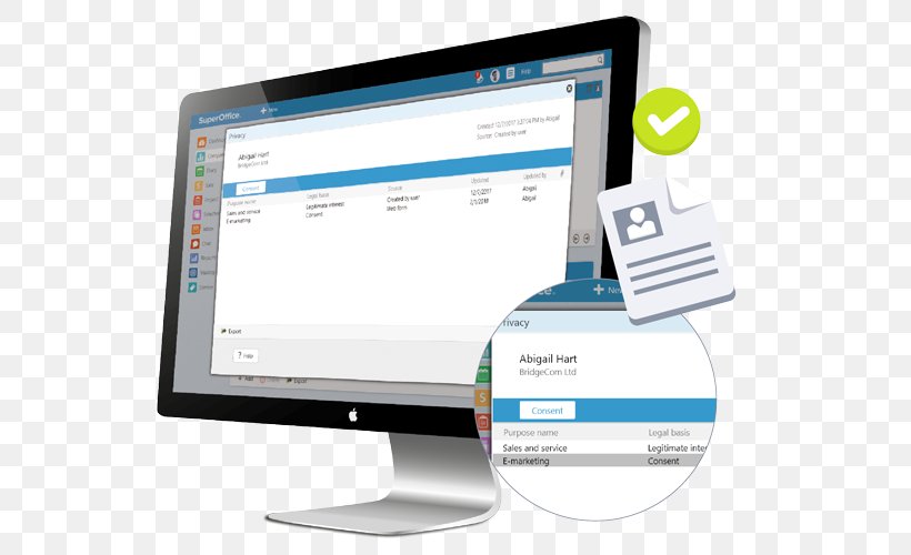 Computer Monitors Computer Software SuperOffice Output Device Business, PNG, 800x500px, Computer Monitors, Brand, Business, Communication, Computer Download Free