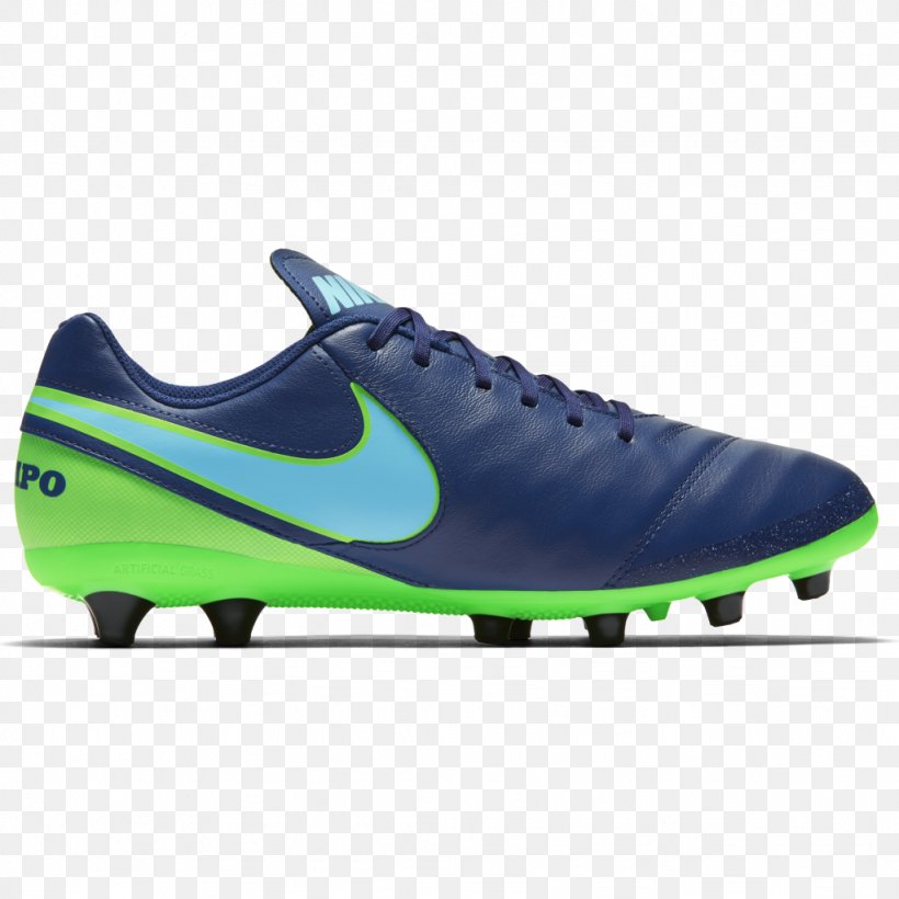 Nike Tiempo Football Boot Leather Shoe, PNG, 1024x1024px, Nike Tiempo, Aqua, Artificial Leather, Athletic Shoe, Basketballschuh Download Free