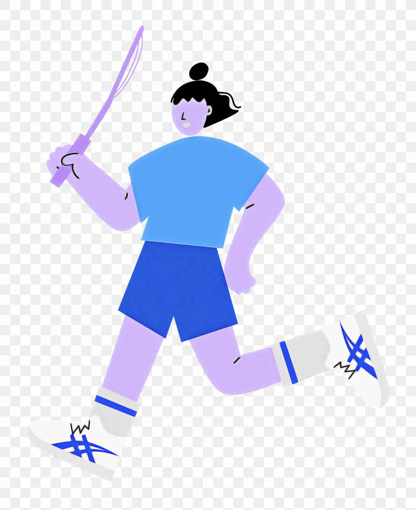 Badminton Sports, PNG, 2040x2500px, Badminton, Cartoon, Character, Costume, Electric Blue M Download Free