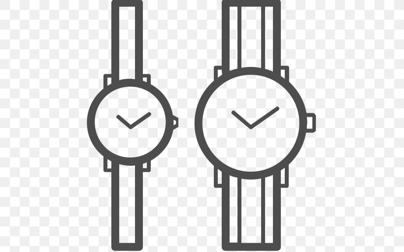 Watch Strap, PNG, 512x512px, Watch, Apple Watch, Black And White, Clock, Home Accessories Download Free