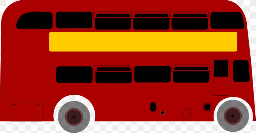 Double-decker Bus Clip Art, PNG, 1200x626px, Bus, Doubledecker Bus, Free Content, London Buses, Mode Of Transport Download Free