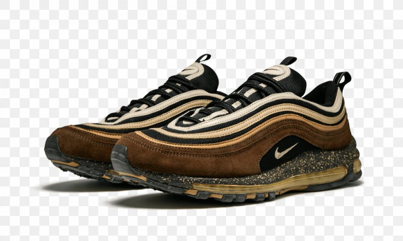 Nike Air Max 97 Air Force 1 Sneakers, PNG, 1000x600px, Nike Air Max, Air Force 1, Basketball Shoe, Brown, Cross Training Shoe Download Free