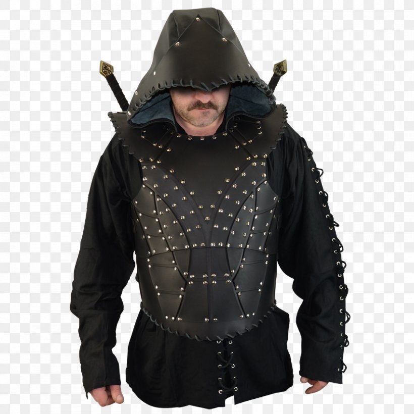 Armour Body Armor Hoodie Leather Costume, PNG, 850x850px, Armour, Body Armor, Boilersuit, Clothing, Clothing Accessories Download Free