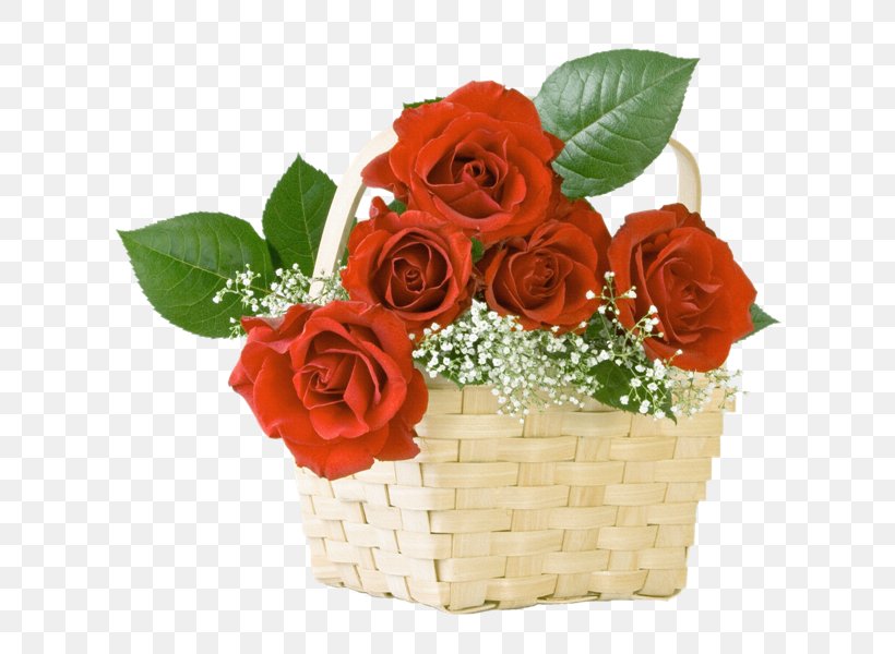Rose Flower Bouquet Basket Floristry, PNG, 612x600px, Rose, Anniversary, Artificial Flower, Basket, Birthday Download Free