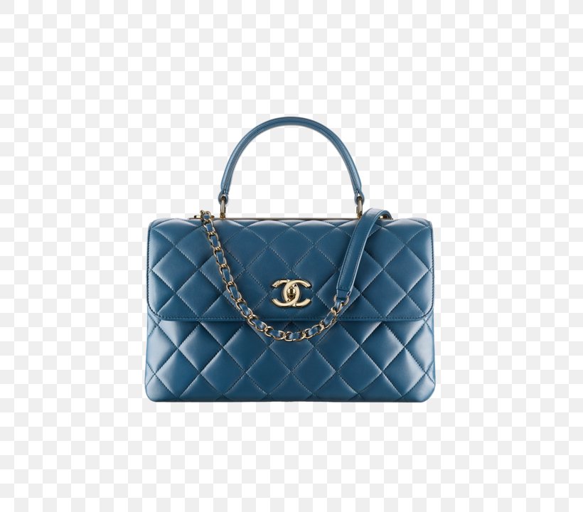 Tote Bag Chanel Handbag Leather, PNG, 564x720px, Tote Bag, Azure, Bag, Blue, Brand Download Free