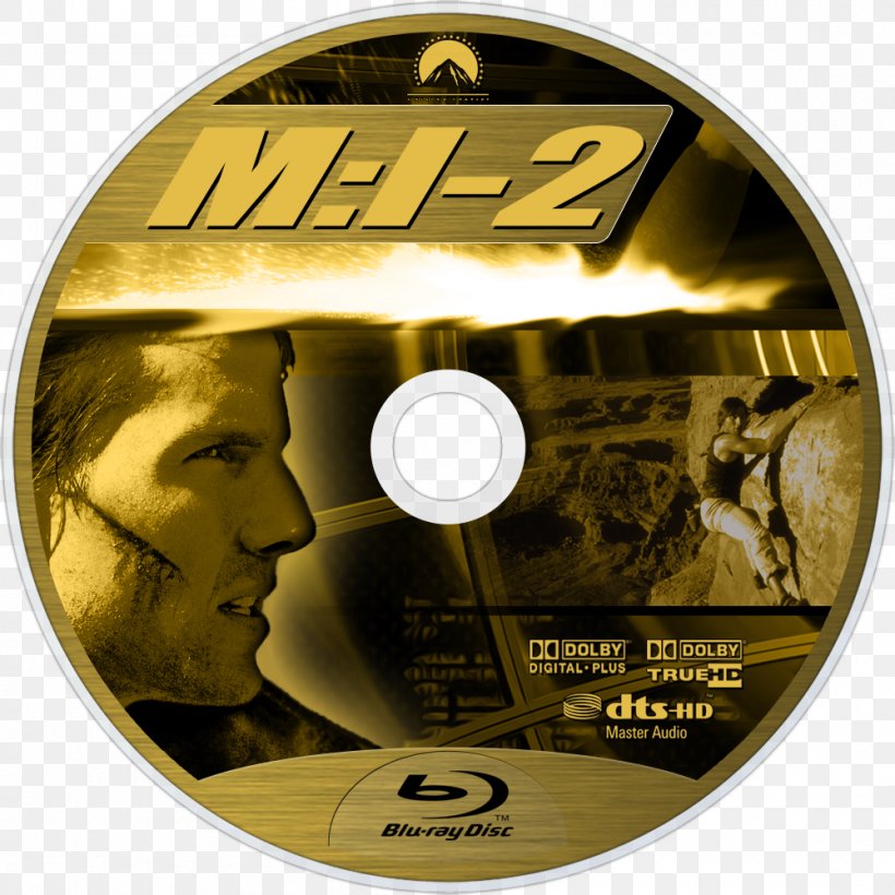 Blu-ray Disc Mission: Impossible Hollywood DVD Film, PNG, 1000x1000px, Bluray Disc, Brand, Compact Disc, Dvd, Film Download Free