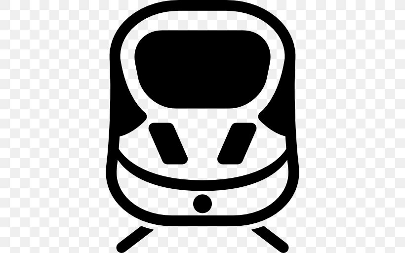 Train Icon Design, PNG, 512x512px, Train, Black And White, Highspeed Rail, Icon Design, Intercityexpress Download Free