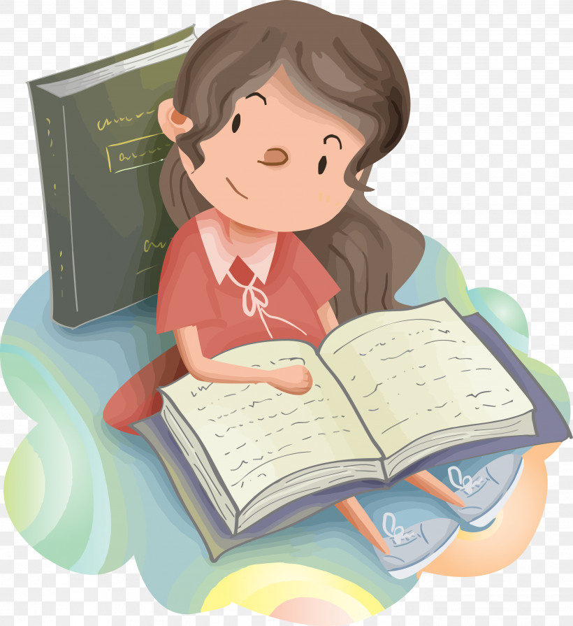 Reading Cartoon Learning Child Homework, PNG, 2748x3000px, Reading, Cartoon, Child, Homework, Learning Download Free