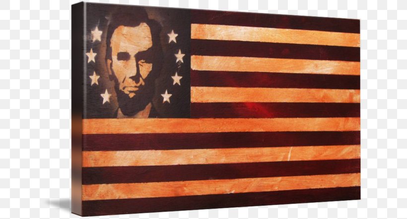Flag Of The United States Abraham Lincoln Imagekind, PNG, 650x442px, United States, Abraham Lincoln, Art, Canvas, Flag Download Free