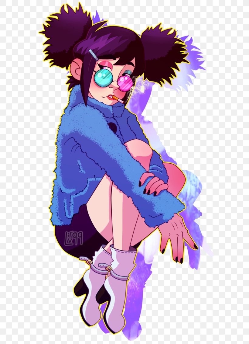 Noodle DeviantArt Humanz Drawing, PNG, 707x1131px, Watercolor, Cartoon, Flower, Frame, Heart Download Free