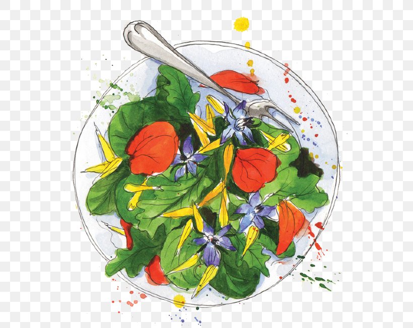 Vegetarian Cuisine Salad Edible Flower, PNG, 658x652px, Vegetarian Cuisine, Bell Pepper, Bell Peppers And Chili Peppers, Edible Flower, Floral Design Download Free