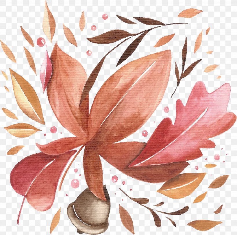 Adobe Illustrator Watercolor Painting, PNG, 2926x2898px, Watercolor Painting, Flora, Floral Design, Floristry, Flower Download Free