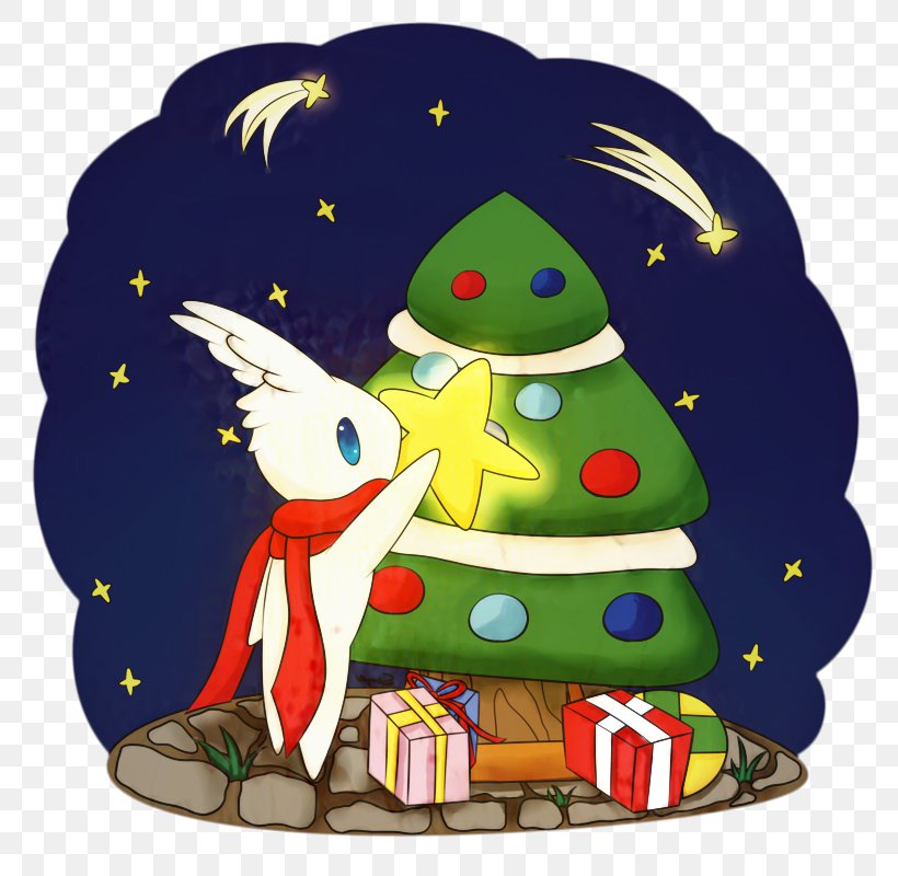 Christmas Tree Cartoon, PNG, 800x800px, Christmas Ornament, Cartoon, Character, Christmas, Christmas Day Download Free