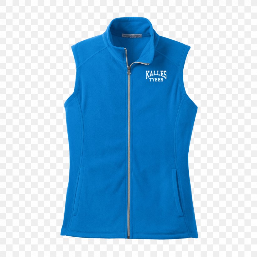 Gilets Polar Fleece Fleece Jacket Sleeveless Shirt, PNG, 1200x1200px, Gilets, Active Shirt, Blue, Bluza, Cobalt Blue Download Free