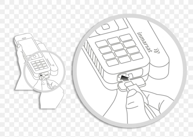 IsatPhone Quickstart Guide Satellite Phones, PNG, 1324x942px, Isatphone, Area, Black And White, Clothing Accessories, Communication Download Free