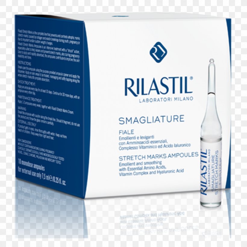 Rilastil Stretch Marks Therapy Pharmacy Vial, PNG, 1000x1000px, Rilastil, Atopic Dermatitis, Brand, Cream, Dermatology Download Free