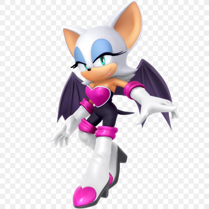Rouge The Bat Sonic The Hedgehog Sonic Adventure 2 Knuckles The Echidna Sonic Generations, PNG, 1024x1024px, Rouge The Bat, Action Figure, Amy Rose, Carnivoran, Character Download Free