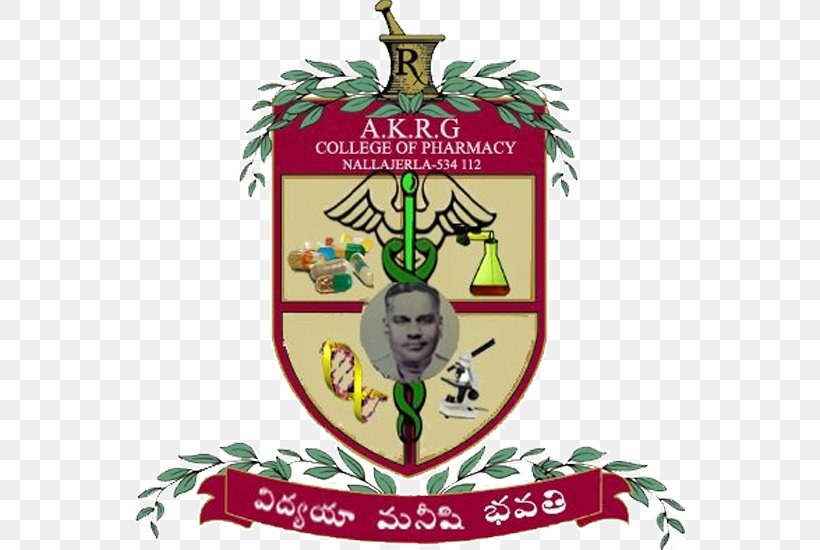 ULM School Of Pharmacy A.K.R.G. COLLEGE OF PHARMACY University Education, PNG, 550x550px, College, Bachelor Of Pharmacy, Christmas Ornament, Crest, Education Download Free