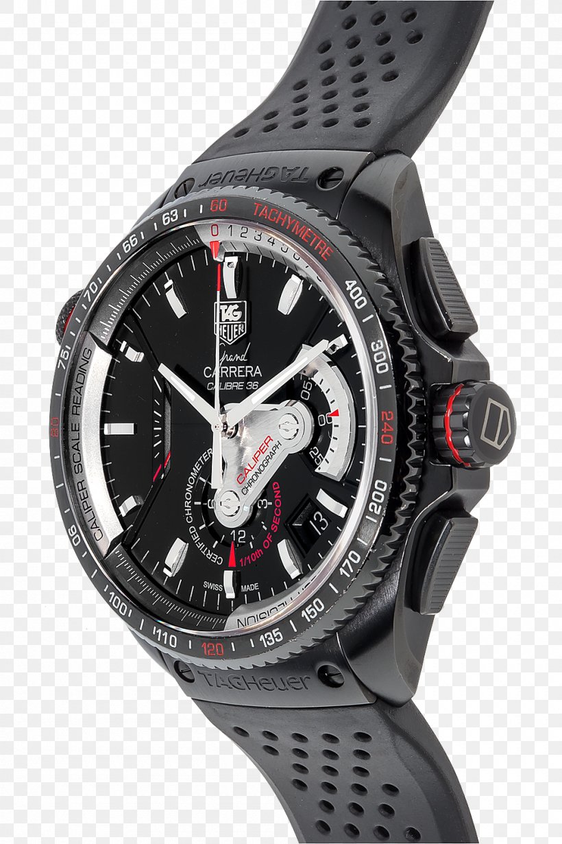 Watch Strap Chronograph TAG Heuer Carrera Calibre 5, PNG, 1000x1500px, Watch, Black, Brand, Chronograph, Clothing Accessories Download Free