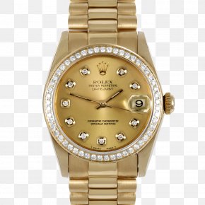 Rolex - Rolex Datejust Rolex Daytona Watch Gold PNG