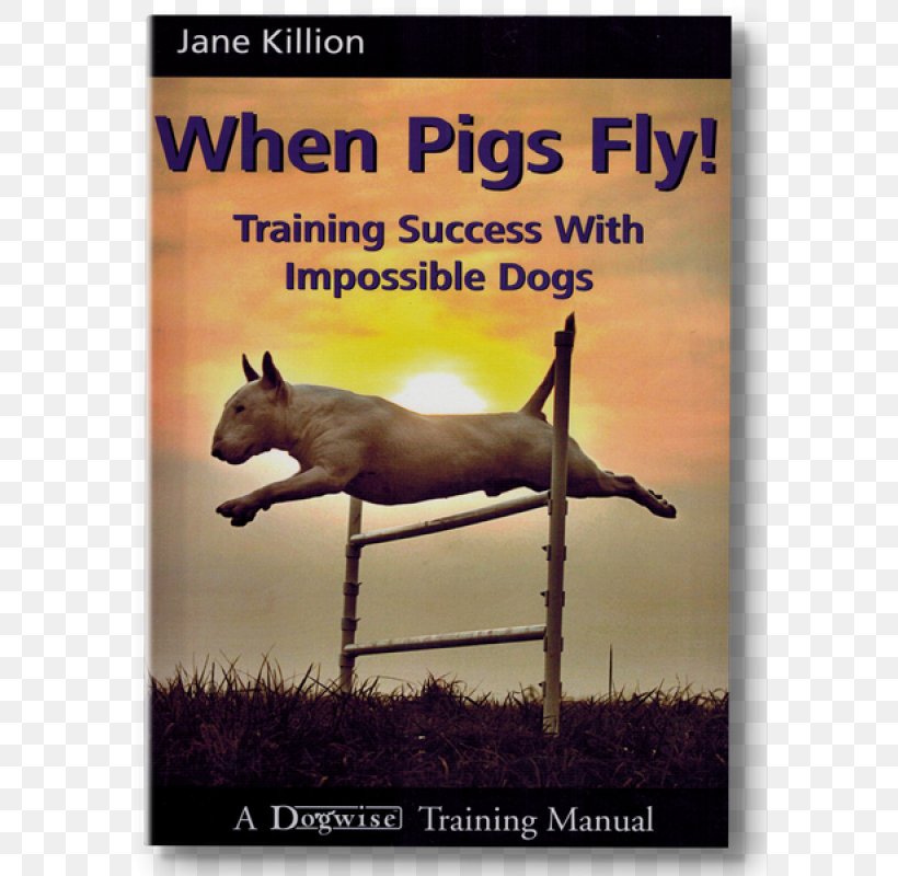 When Pigs Fly! Training Success With Impossible Dogs Amazon.com Do Over Dogs: Give Your Dog A Second Chance For A First Class Life, PNG, 800x800px, Dog, Advertising, Amazoncom, Book, Breed Download Free