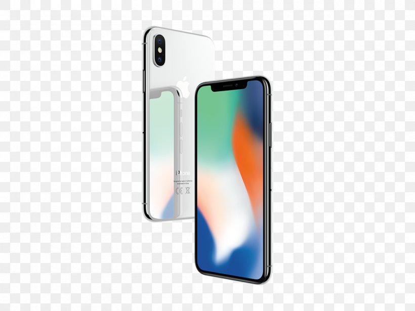 Apple IPhone X 64GB Silver Smartphone Apple IPhone X, PNG, 1000x750px, 64 Gb, Smartphone, Apple, Communication Device, Electronic Device Download Free