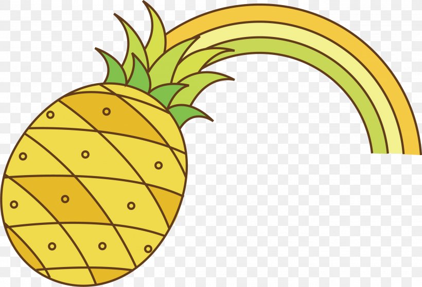 Pineapple Yellow Area Font, PNG, 2705x1847px, Pineapple, Ananas, Area, Bromeliaceae, Commodity Download Free