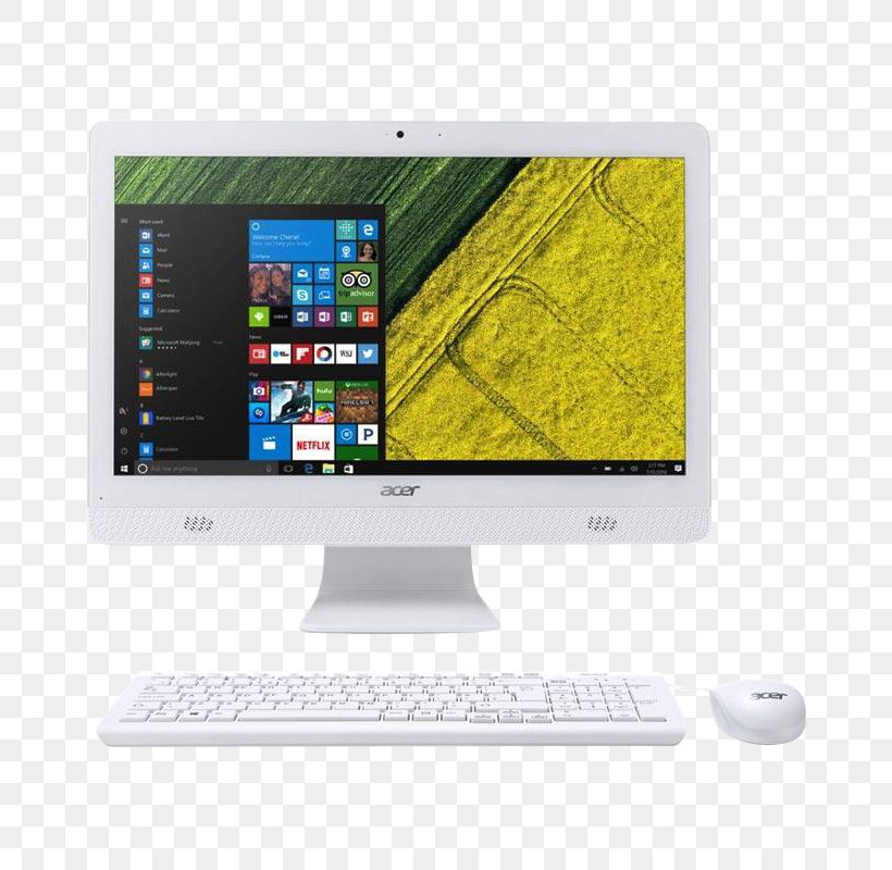 Intel All-in-one Acer Aspire Computer, PNG, 800x800px, Intel, Acer, Acer Aspire, Acer Aspire Desktop, Allinone Download Free