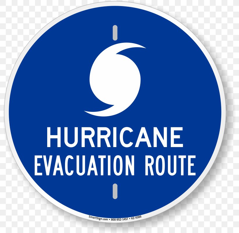 United States Emergency Evacuation Hurricane Evacuation Route Compliance Signs Emergency Management, PNG, 800x800px, United States, Area, Blue, Brand, Com Download Free
