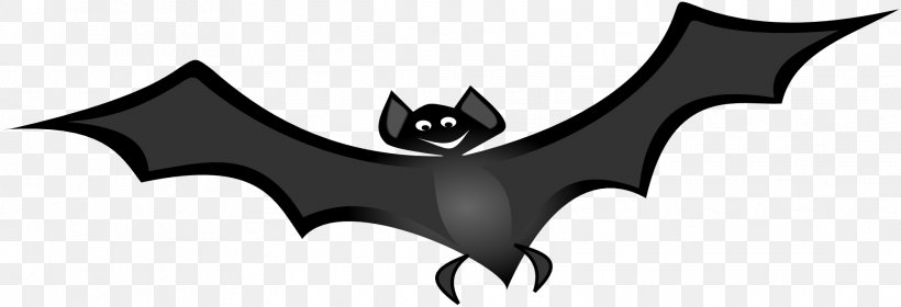Bat Flight Clip Art, PNG, 1969x674px, Bat, Black, Black And White, Fictional Character, Flight Download Free