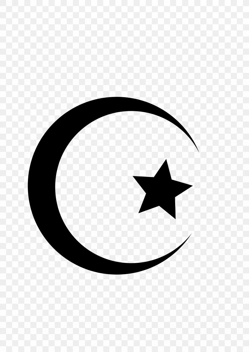 Star And Crescent Moon PNG 1697x2400px Star And Crescent Area