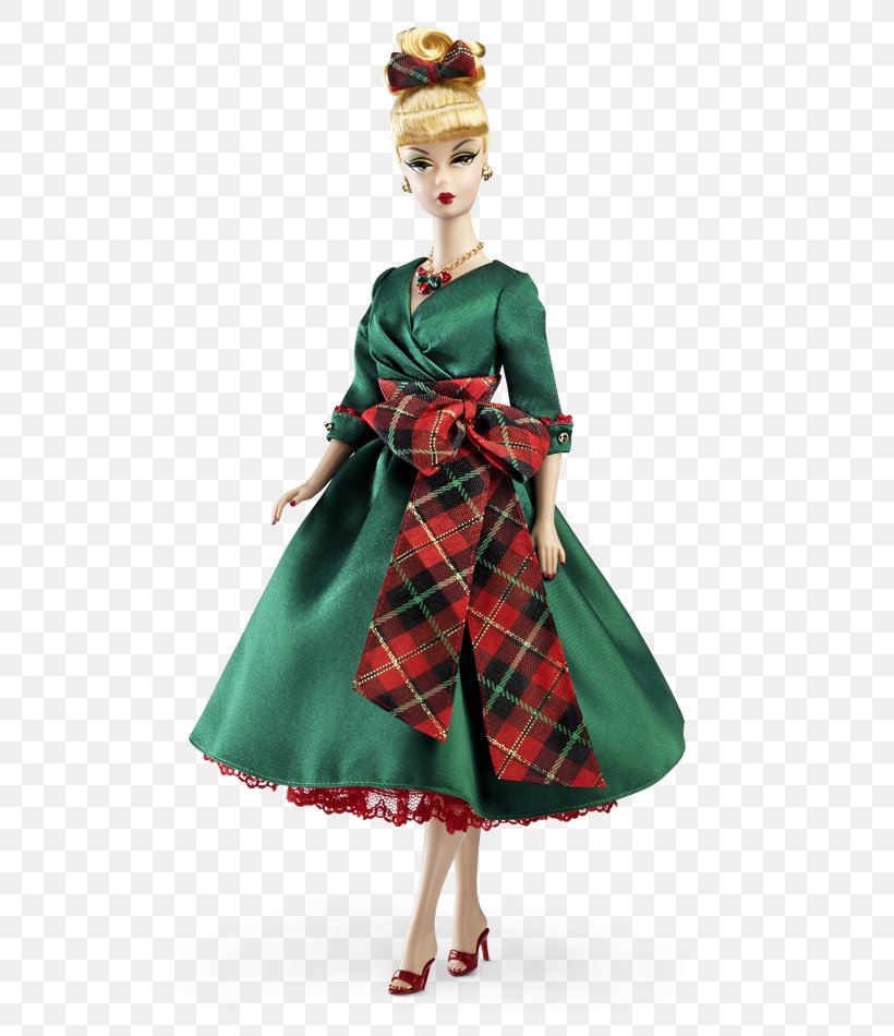Barbie Doll Dress Holiday Collecting, PNG, 640x950px, Barbie, Barbie In A Christmas Carol, Christmas, Clothing, Collecting Download Free