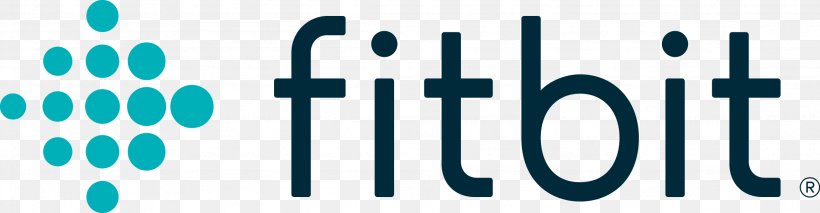 Fitbit Logo Brand Physical Fitness Smartwatch, PNG, 2304x600px, Fitbit, Activity Tracker, Blue, Brand, Business Download Free