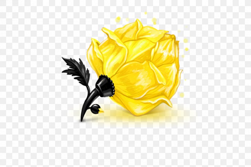 Rose ICO Yellow Icon, PNG, 900x600px, Rose, Apple Icon Image Format, Artificial Flower, Flower, Ico Download Free