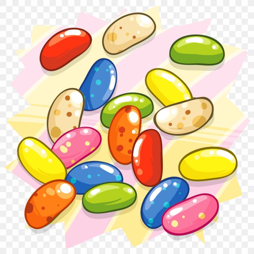 Jelly Bean Easter Egg Clip Art, PNG, 1024x1024px, Jelly Bean, Confectionery, Easter, Easter Egg, Egg Download Free