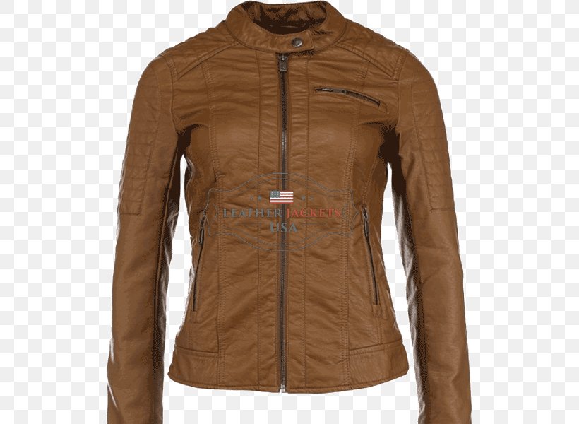 Leather Jacket Clothing Tan, PNG, 600x600px, Leather Jacket, Blazer, Clothing, Coat, Dress Download Free