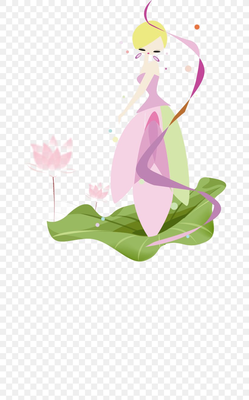 Fairy Illustration, PNG, 670x1314px, Fairy, Art, Designer, Fictional Character, Flower Download Free
