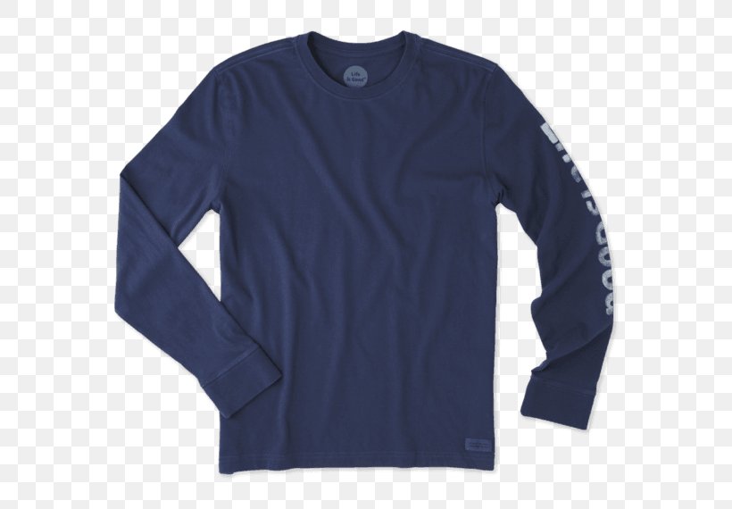 Long-sleeved T-shirt Hoodie Clothing, PNG, 570x570px, Tshirt, Active Shirt, Blouse, Blue, Clothing Download Free