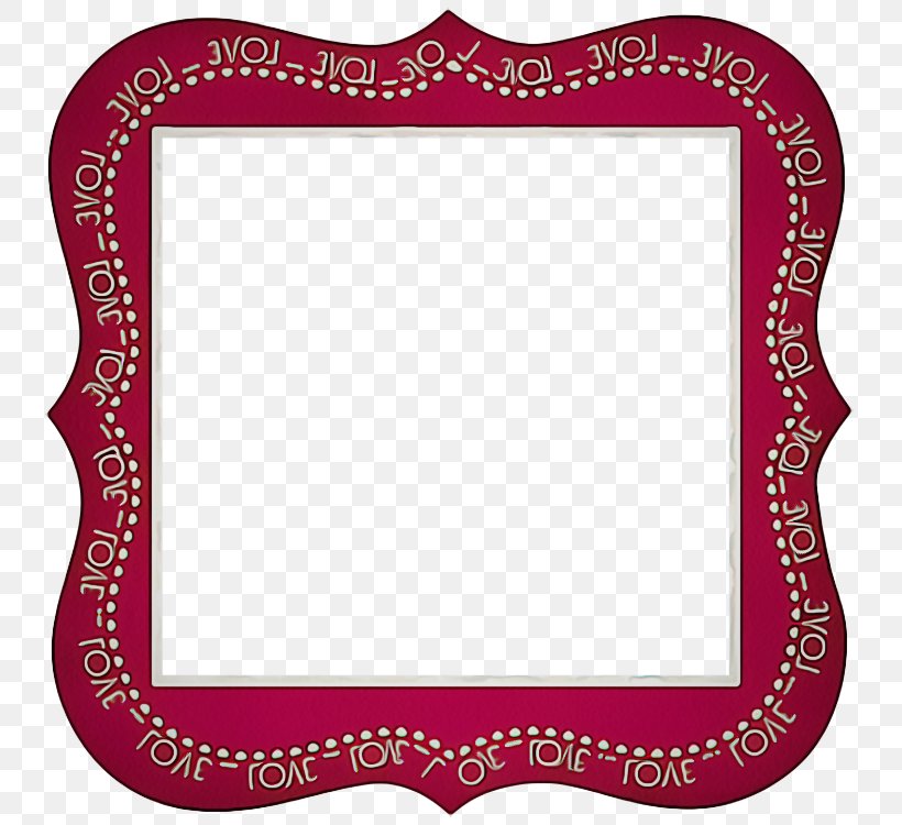 Picture Frame, PNG, 750x750px, Pink, Paisley, Picture Frame, Rectangle, Visual Arts Download Free